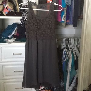 Lacy front dress